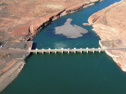 La solución definitiva sería la realización de las obras para el manejo de la cuenca del Río Neuquén. Foto: @argentina