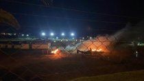 locura en aldosivi: queman cinco autos tras la derrota con godoy cruz