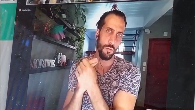 Contar graba una serie en medio del aislamiento