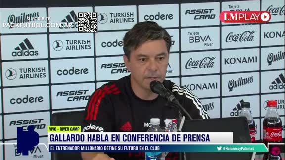 Marcelo Gallardo: Elijo seguir estando