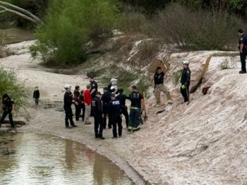 La familia dio aviso a las autoridades y cuando llegaron los equipos de rescate montaron de manera inmediata un operativo.