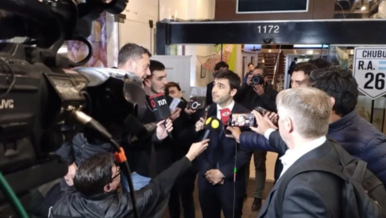 Ignacio Torres habló con la prensa luego de sellar la alianza electoral con otros cuatro gobernadores. Ignacio Torres habló con la prensa luego de sellar la alianza electoral con otros cuatro gobernadores.