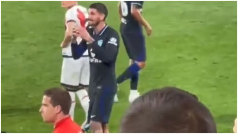 El polémico gesto de Rodrigo De Paul ante los insultos que recibió en España