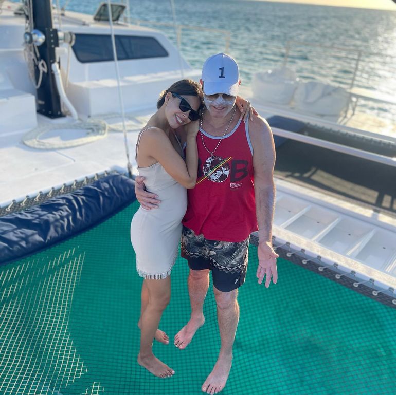 La pancita de Barby Franco no deja de crecer.