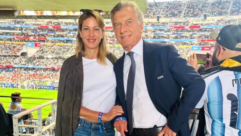 A los besos: las fotos de Mauricio Macri y su nueva novia