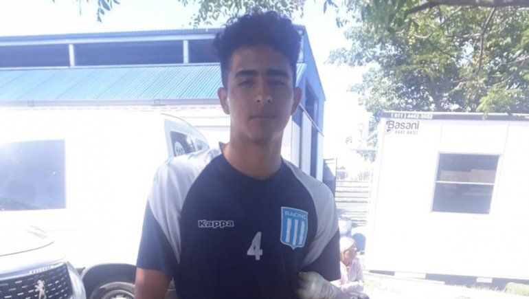 La joyita de Zapala que sigue los pasos del Huevo en Racing