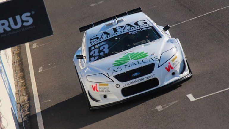 Manu Sapag ganó el Sprint del Top Race en Entre Ríos.