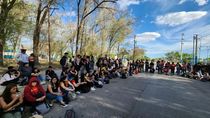 Protesta en la Universidad del Comahue. Gentileza: Dar la Nota Protesta en la Universidad del Comahue. Gentileza: Dar la Nota