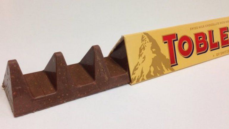 Indignación mundial por el nuevo diseño de los chocolates Toblerone