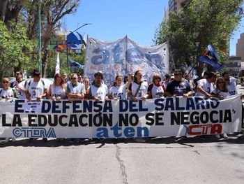 la ultima marcha de marcelo guagliardo al frente de aten: dijo que la negociacion es muy compleja