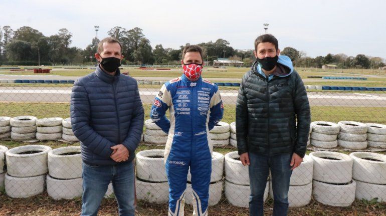 Christian Ledesma pudo volver a practicar automovilismo este s&aacute;bado durante la primera jornada de pruebas en el kart&oacute;dromo de Mar del Plata.