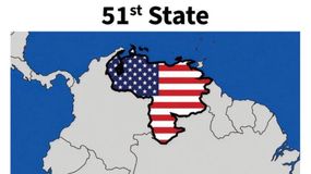 La polémica imagen que publicó Donald Trump sobre Venezuela. | LM Neuquen La polémica imagen que publicó Donald Trump sobre Venezuela.