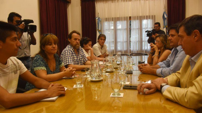 La última reunión se llevó a cabo en horas de la tarde