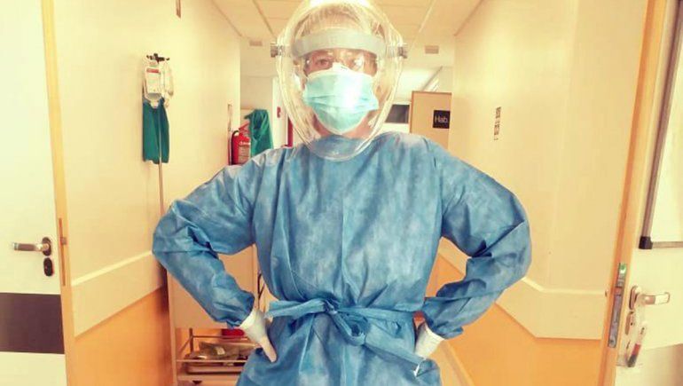 Daniela y su batalla contra el Covid en la primera línea de Zapala