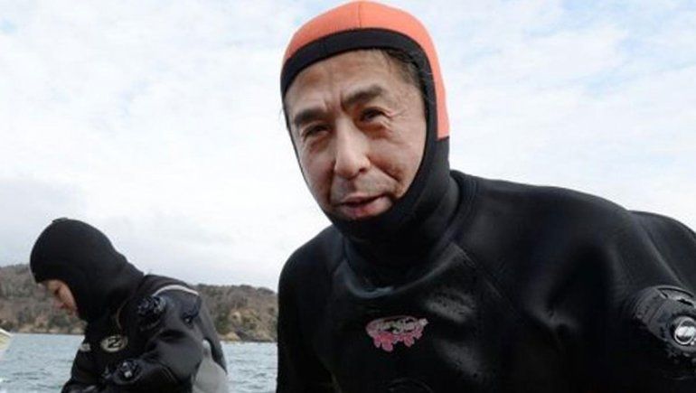Aprendió a bucear para encontrar el cuerpo de su esposa