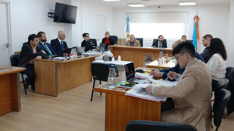 La primera audiencia del juicio se realizó este martes en Tierra del Fuego. La primera audiencia del juicio se realizó este martes en Tierra del Fuego.