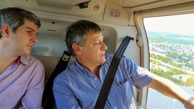 Peña también estuvo en Chaco junto al gobernador Peppo.&nbsp;