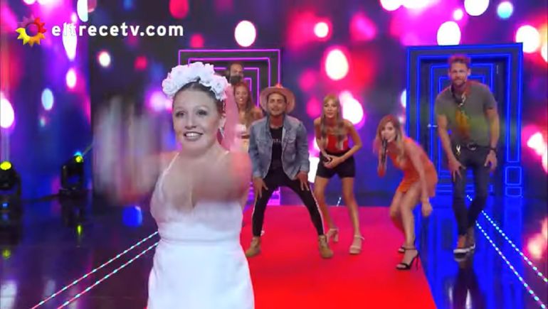 La tremenda caída de Laurita Fernández en Bienvenidos a Bordo