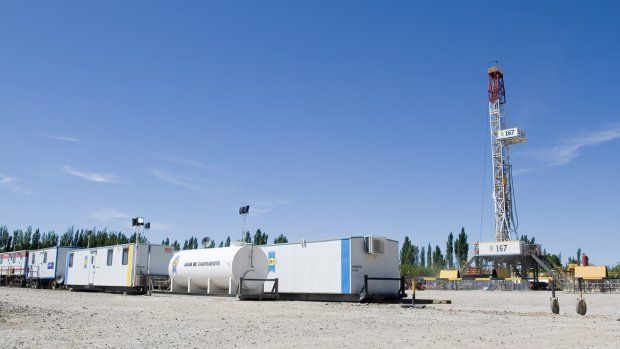 El Estación Fernández Oro es el principal yacimiento de YPF en Río Negro.