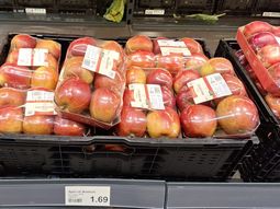 Precios muy bajos en una importante cadena de supermercado en Múnich, capital de Baviera, sur de Alemania. (Foto tomada en la semana 18 del 2026) Precios muy bajos en una importante cadena de supermercado en Múnich, capital de Baviera, sur de Alemania. (Foto tomada en la semana 18 del 2026)