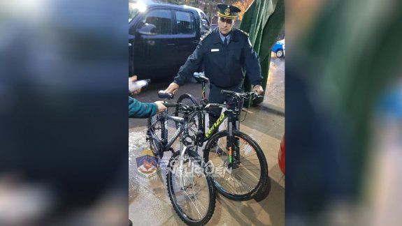 Detuvieron a un ladrón y recuperaron tres bicis robadas