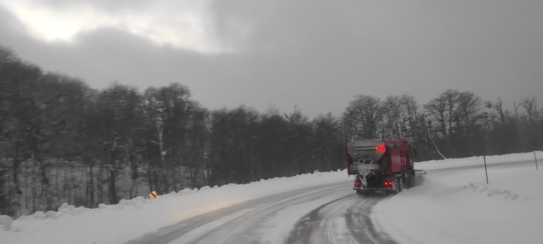 Paso Samoré esta mañana