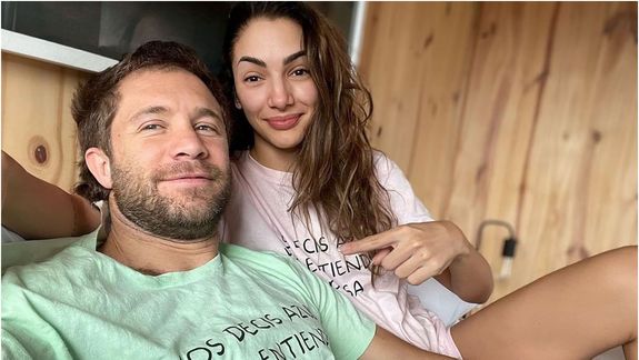 La fotos de la escapada romántica en la nieve de Thelma Fardín y Nico Riera