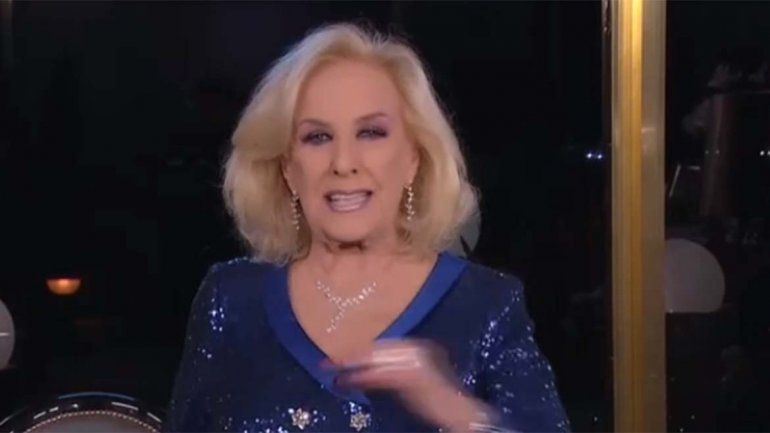 Volvió Mirtha Legrand: Estoy muy feliz