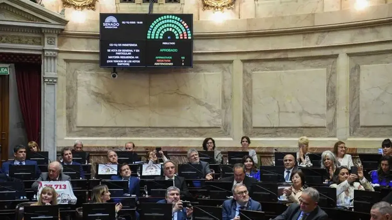El Senado revirtió los vetos de Javier Milei: cómo votaron los legisladores de Neuquén y Río Negro
