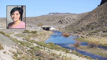 desesperada busqueda de una mujer a orillas del arroyo covunco
