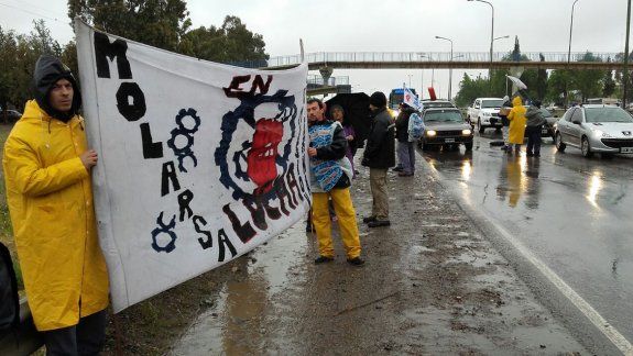 Empleados de Molarsa levantaron la volanteada