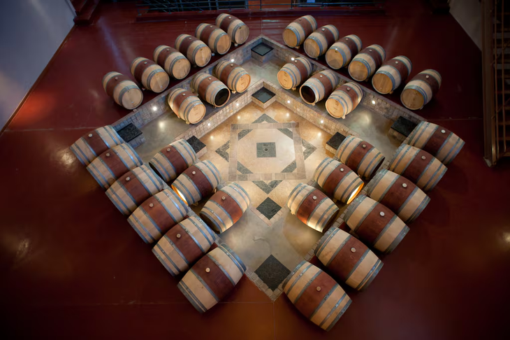 En 2001 los Schroeder inician la plantación de las primeras 120 hectáreas de viñas, sobre la ladera norte del valle. Foto: gentileza Bodega Familia Schroeder En 2001 los Schroeder inician la plantación de las primeras 120 hectáreas de viñas, sobre la ladera norte del valle. Foto: gentileza Bodega Familia Schroeder