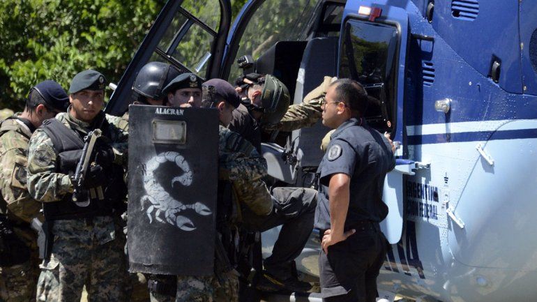 Trasladan a los dos detenidos a Comodoro Py