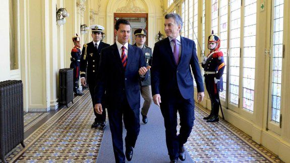 Macri, en tanto, ayer a la mañana recibió al presidente de México.