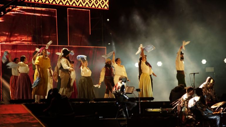 Un neuquino participó en la celebración de los 40 años de democracia