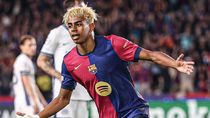 futbol artistico: barcelona e inter jugaron un partido para aplaudir en la champions