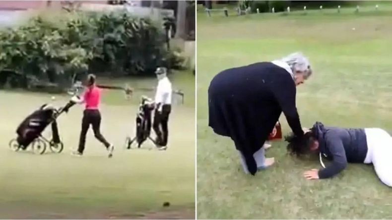 Una mujer fue atacada a palazos en Golf Club de Pinamar por estar tomando mates