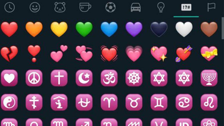WhatsApp tiene un amplio catálogo de emojis en constante actualización
