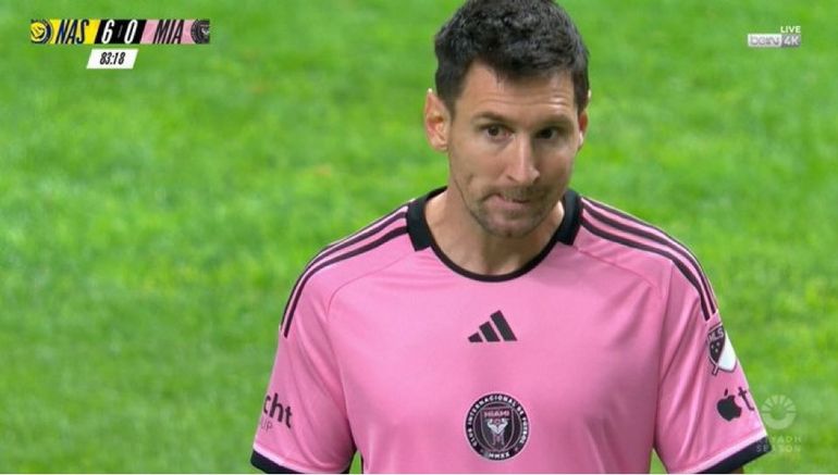 Insólito: Messi entró para Inter Miami cuando perdía 6 a 0