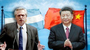 Alberto Fernández. Xin Jinping.