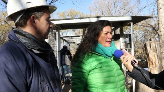 Amplían el acueducto del río Limay para riego de espacios verdes