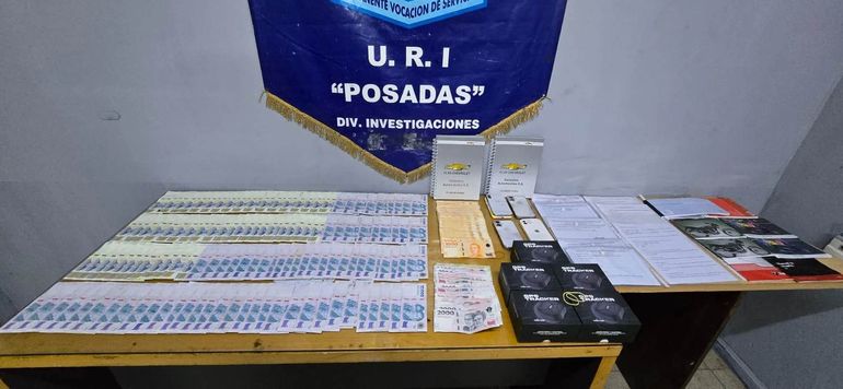 En un allanamiento la policía logró recuperar parte del motín con el que se alzó el empleado de la consecionaria. En un allanamiento la policía logró recuperar parte del motín con el que se alzó el empleado de la consecionaria.