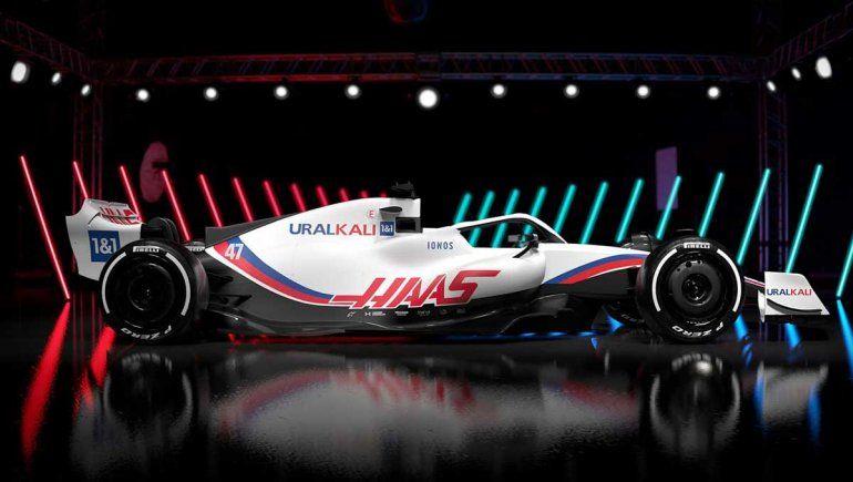 Haas fue el primer equipo de Fórmula 1 en presentar su auto 2022