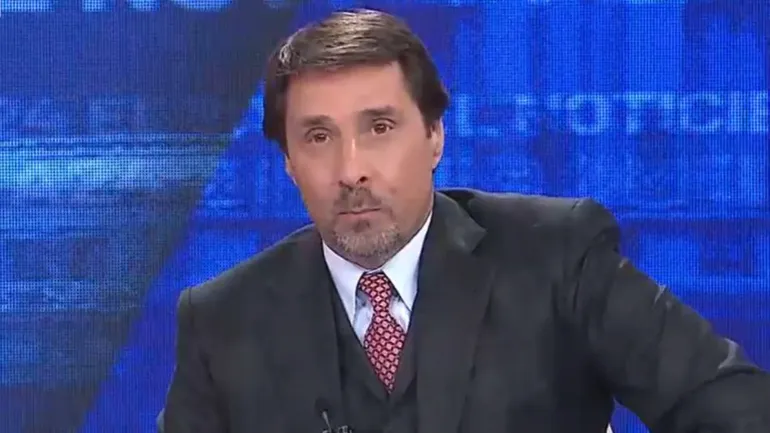 El escandaloso video de Eduardo Feinmann peleándose con un notero de Canal 13