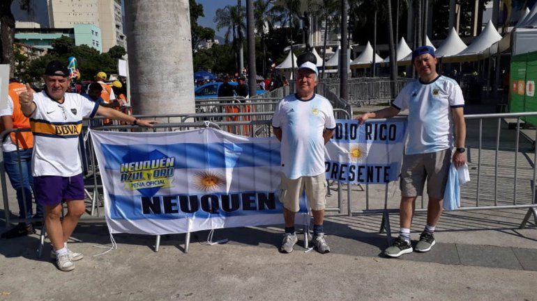 Los bosteros neuquinos copan el Maracaná