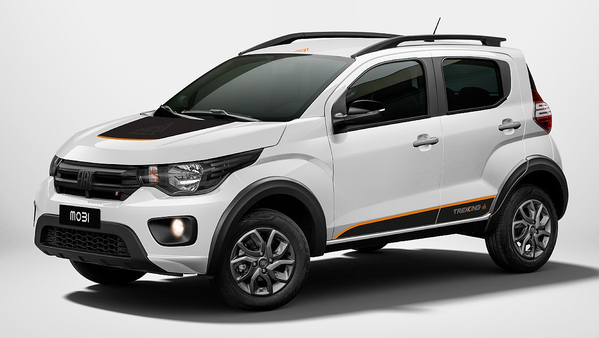 El Fiat Mobi es un auto diseñado para un uso urbano. Foto: Stellantis&nbsp;