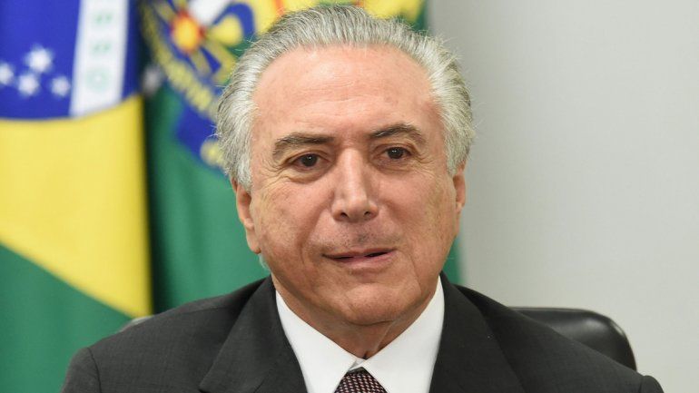 Temer es muy cuestionado por gran parte de la sociedad brasiieña.