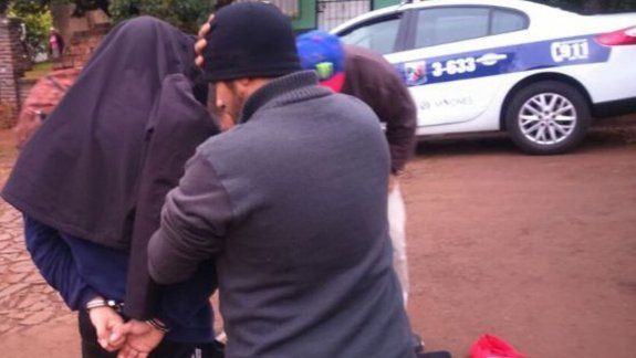 El docente fue capturado ayer por la policía misionera.