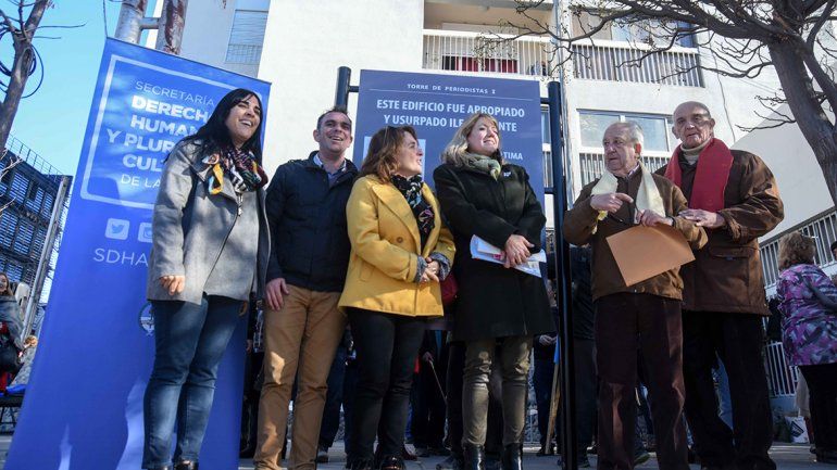 La memoria llegó a la torre usurpada por la dictadura