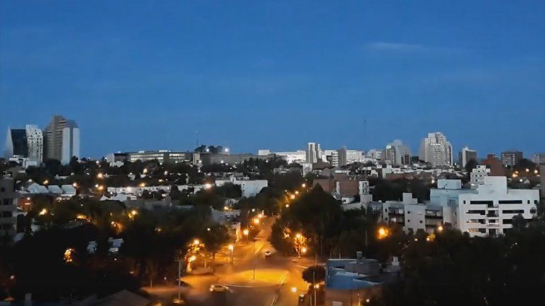 Impresionante timelapse de Neuquén: así se vive un atardecer en la ciudad